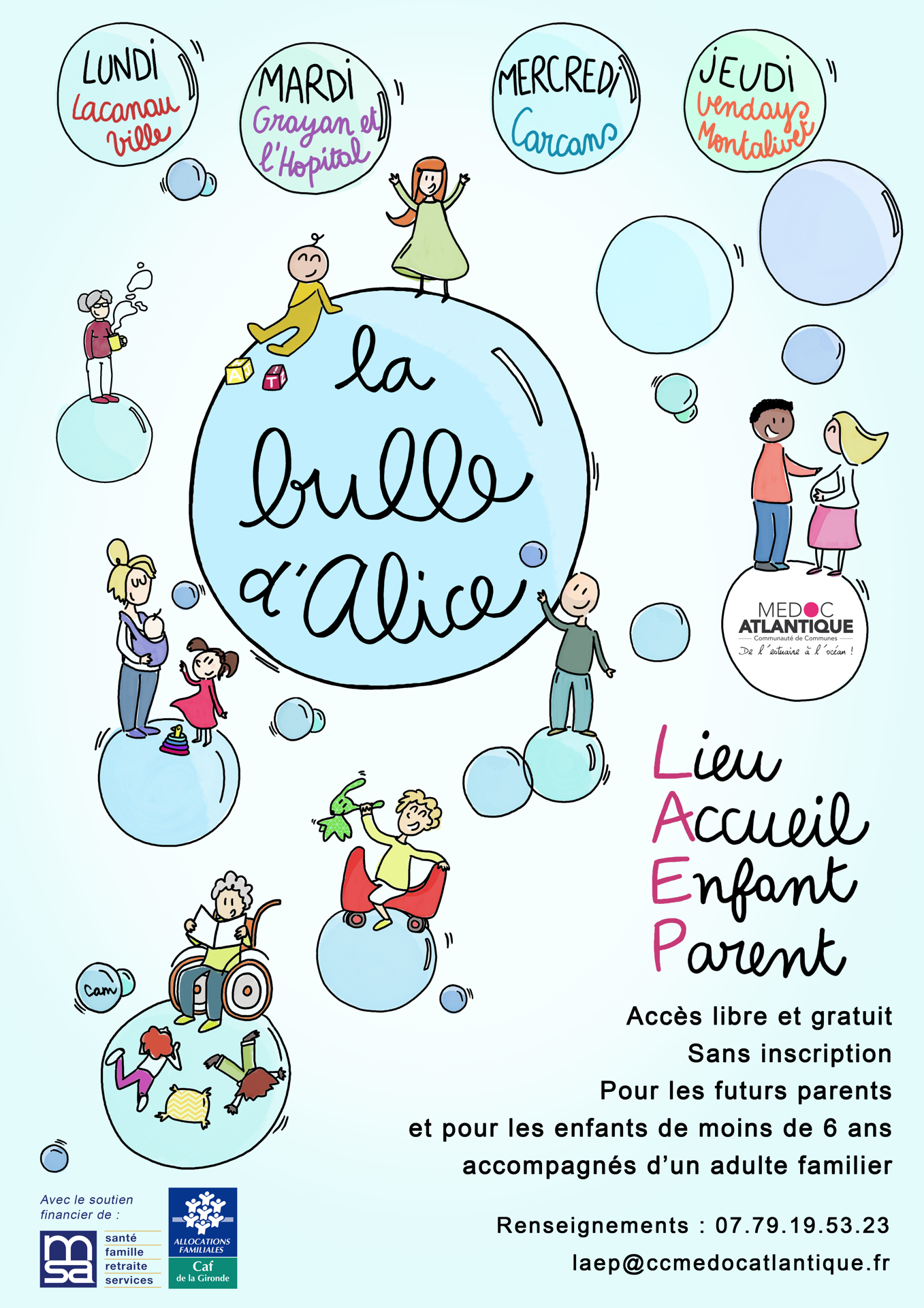 ACTION PARENTALITÉ : Parler pour que les enfants écoutent, Carcans  (Gironde)