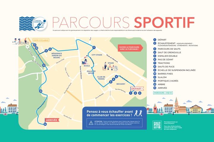 Parcours sportif Carcans