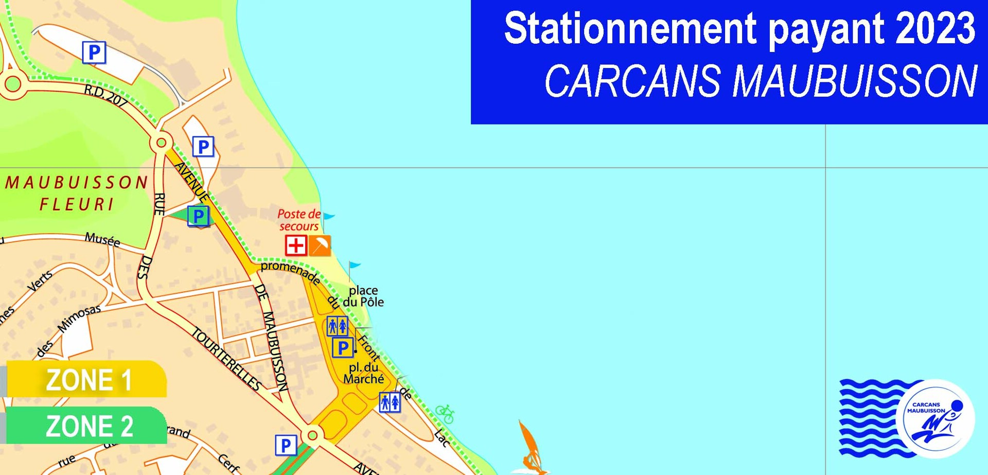 Plan Stationnement Maubuisson